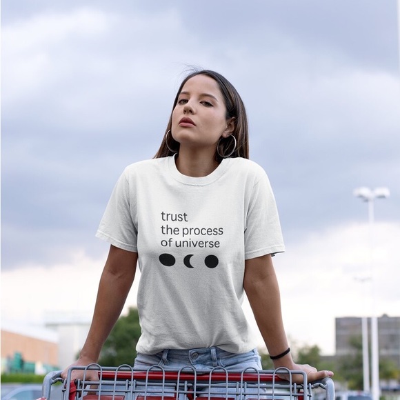 Trust the process of universe tshirt brand new - Picture 5 of 6